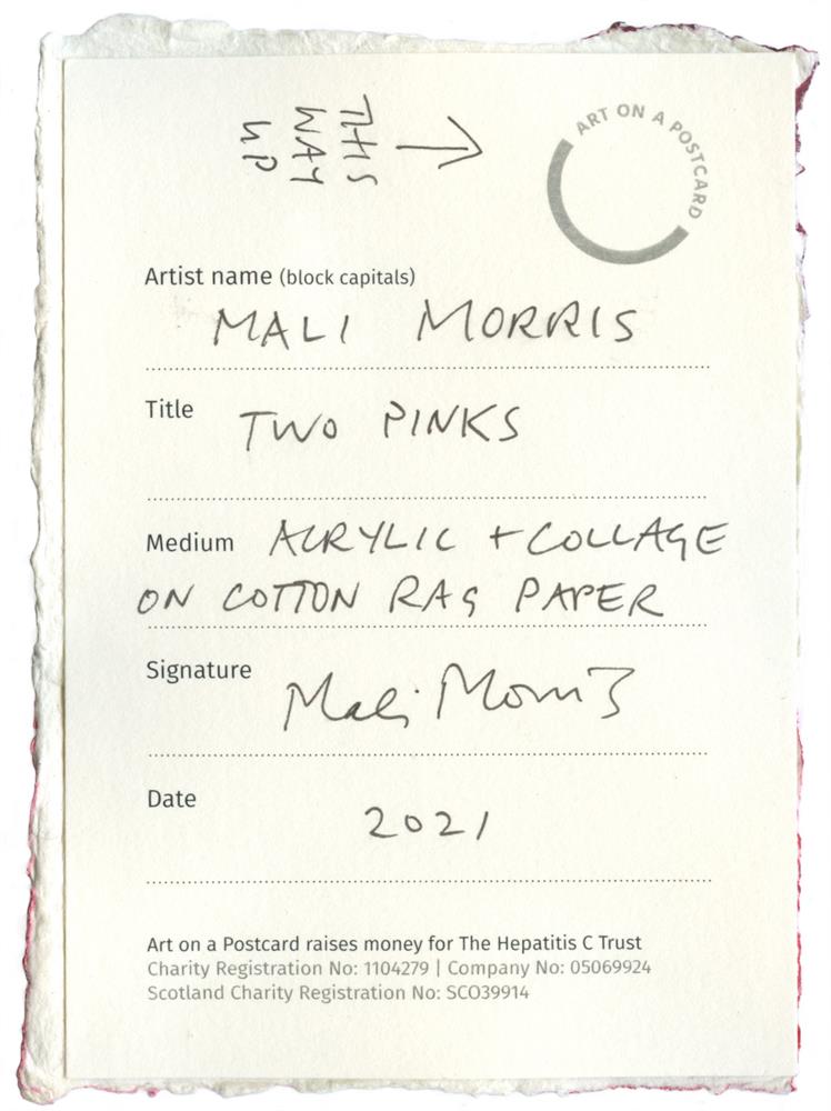 Mali Morris RA, Two Pinks - Image 2 of 3