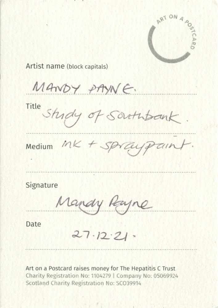 Mandy Payne, Study of Southbank - Image 2 of 4