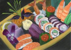 Evie O'Connor, Sushi Plate, The Breakers
