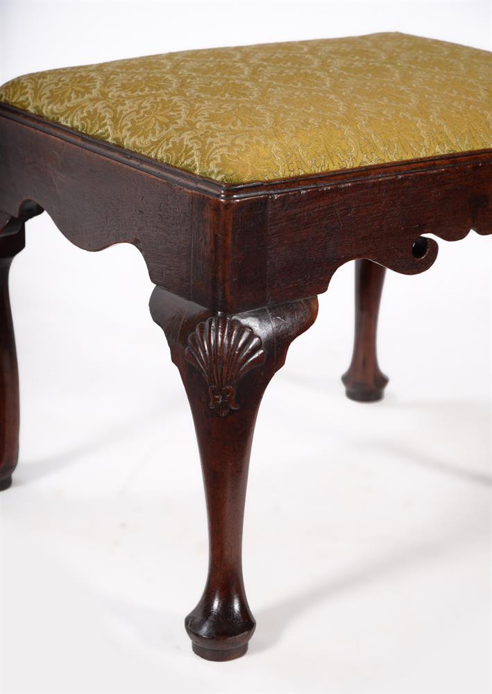 A GEORGE II WALNUT STOOL, CIRCA 1730 - Image 2 of 2