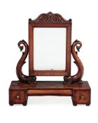 A REGENCY MAHOGANY DRESSING MIRROR, IN THE MANNER OF THOMAS HOPE, CIRCA 1815