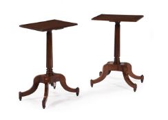 A PAIR OF GEORGE IV MAHOGANY OCCASIONAL TABLES, IN THE MANNER OF GILLOWS, CIRCA 1825