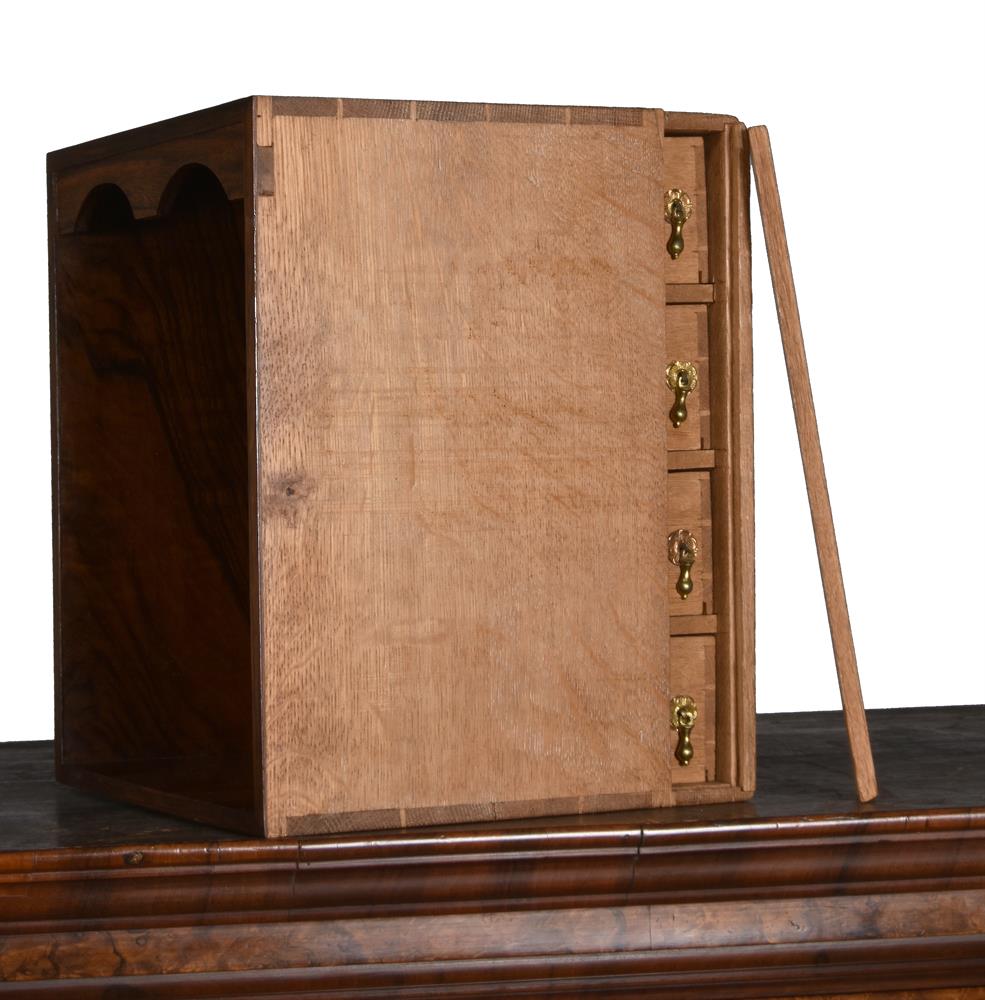 A WILLIAM & MARY BURR WALNUT CABINET ON STAND, THE CABINET CIRCA 1690 - Image 8 of 8