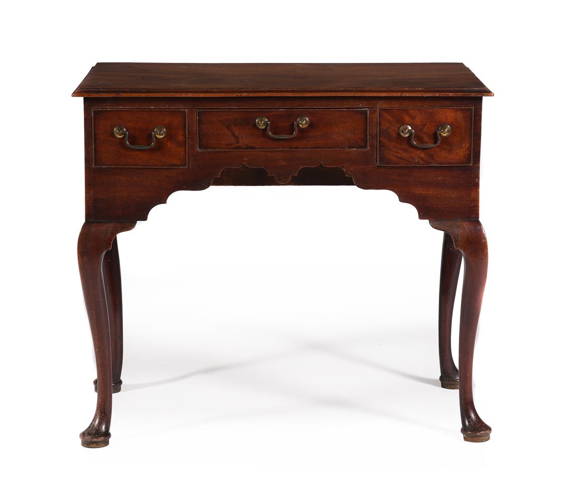 A GEORGE II MAHOGANY SIDE TABLE, CIRCA 1750