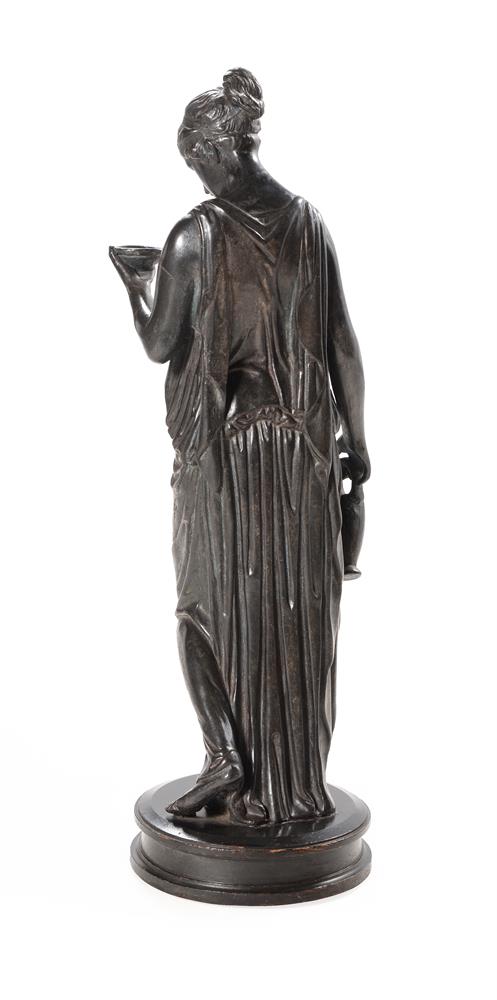 AFTER BERTEL THORVALDSEN (DANISH, 1770-1844), A CARVED FIGURE OF HEBE, MID 19TH CENTURY - Image 3 of 3