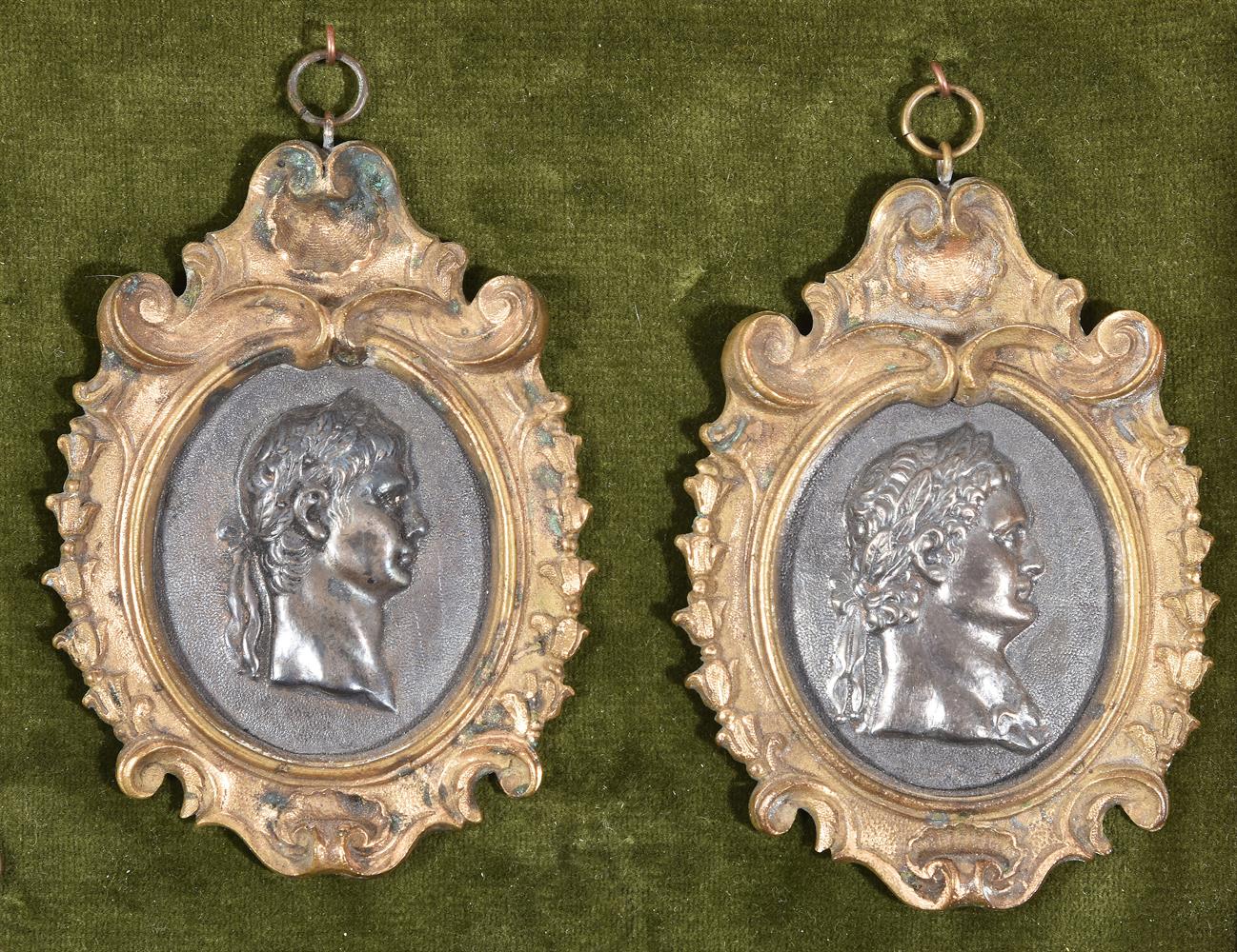 A SET OF SEVEN 'GRAND TOUR' PORTRAITS OF ROMAN EMPERORS, ITALIAN, LATE 18TH/EARLY 19TH CENTURY - Image 4 of 4