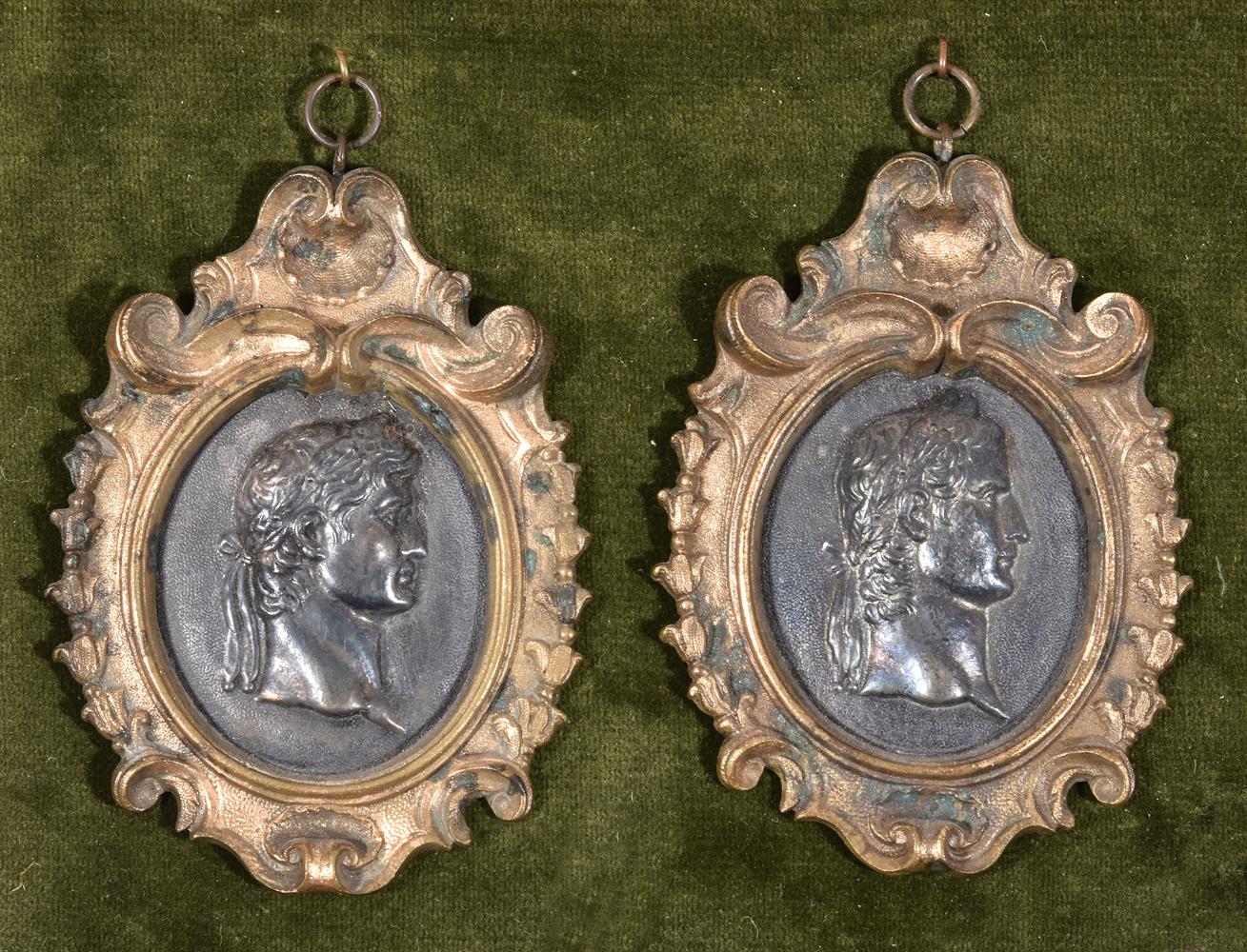 A SET OF SEVEN 'GRAND TOUR' PORTRAITS OF ROMAN EMPERORS, ITALIAN, LATE 18TH/EARLY 19TH CENTURY - Image 3 of 4