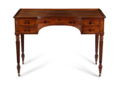 A REGENCY MAHOGANY SIDE TABLE, ATTRIBUTED TO GILLOWS, CIRCA 1815