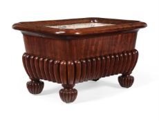 A REGENCY MAHOGANY WINE COOLER, ATTRIBUTED TO GILLOWS, CIRCA 1825