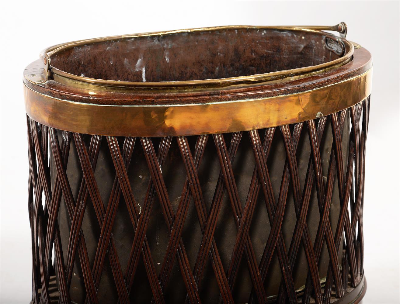 A GEORGE III MAHOGANY OYSTER BUCKET, LATE 18TH/EARLY 19TH CENTURY - Image 3 of 4