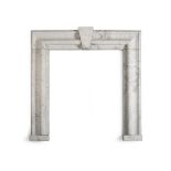 A MARBLE BOLECTION FIREPLACE SURROUND, 20TH CENTURY