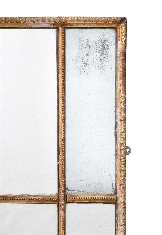 A PAIR OF LARGE GEORGE III GILTWOOD AND GESSO WALL MIRRORS, CIRCA 1790 - Image 5 of 6