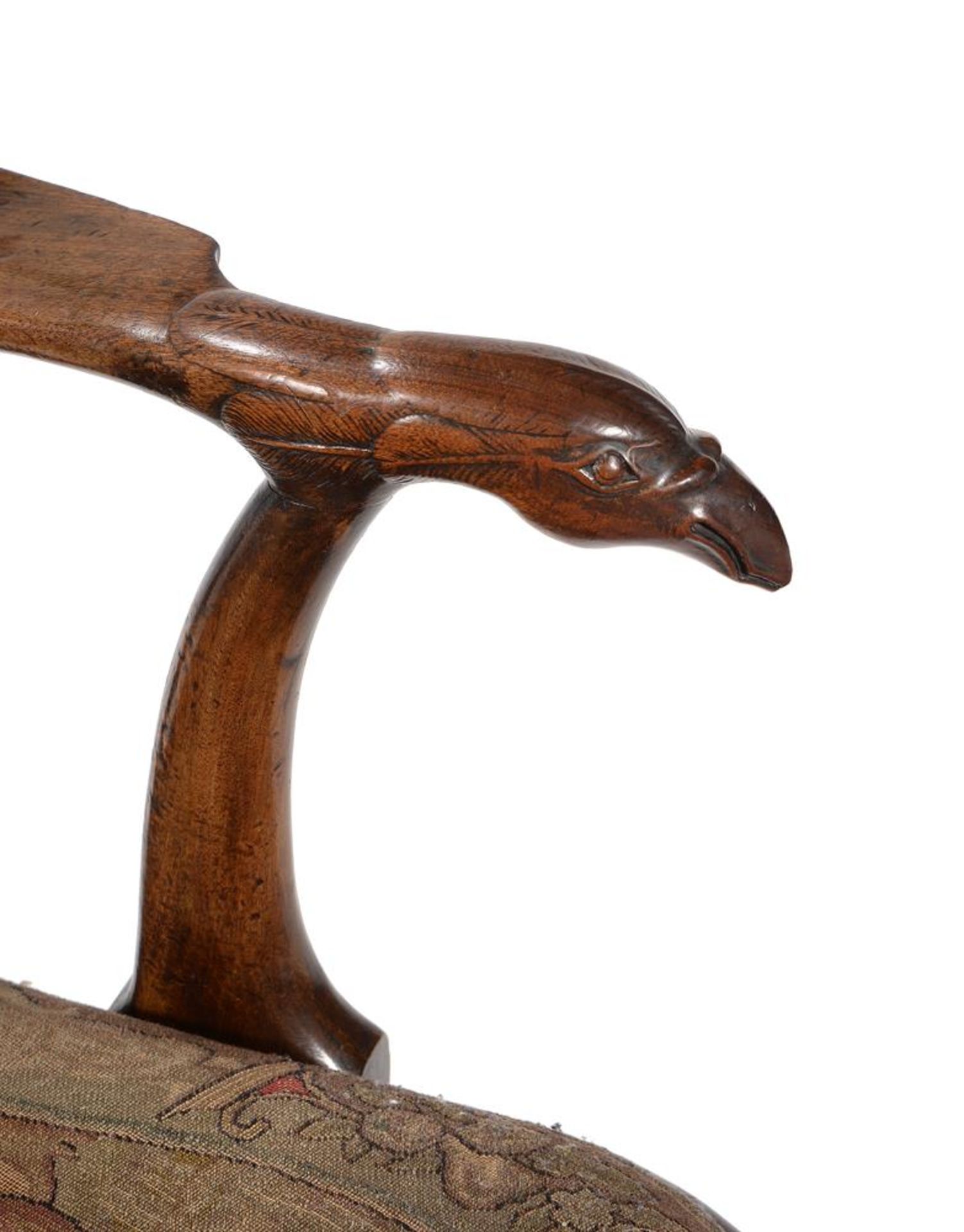 A GEORGE II WALNUT OPEN ARMCHAIR, IN THE MANNER OF GILES GRENDEY, CIRCA 1735 - Image 3 of 7