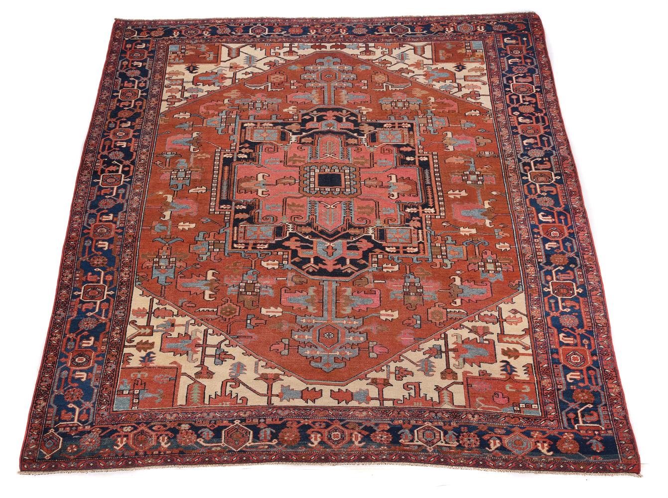 A HERIZ CARPET, approximately 309 x 279cm