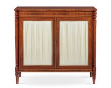 Y A GEORGE III ROSEWOOD SIDE CABINET, ATTRIBUTED TO GILLOWS, CIRCA 1800