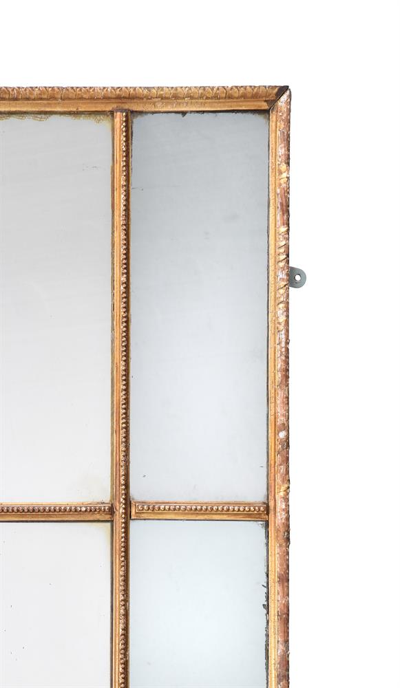 A PAIR OF LARGE GEORGE III GILTWOOD AND GESSO WALL MIRRORS, CIRCA 1790 - Image 4 of 6