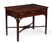 A GEORGE II MAHOGANY SIDE TABLE, IN THE MANNER OF THOMAS CHIPPENDALE, CIRCA 1745