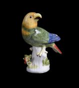 A MEISSEN MODEL OF A PARROT, CIRCA 1740