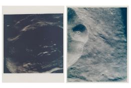 The back side of the Moon first seen by humans: 4 views from lunar orbit, Apollo 8, 21-27 Dec 1968