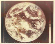 First high-quality colour photograph of the full Earth, ATS 3, 10 Nov 1967