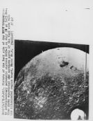 Early Soviet views of the Moon's far side (2 views), Zond 3, 20 Jul 1965