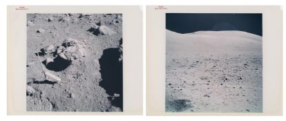 The last station visited by humans on the Moon, Van Serg Crater, EVA3, Apollo 17, 7-19 Dec 1972