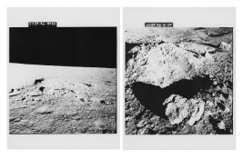 Unusual mounds on the lunar surface (4 views), Apollo 12, 14-24 Nov 1969