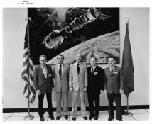 The end of The Space Race: four views of the joint US-Soviet mission, Apollo-Soyuz, 15-24 Jul 1975