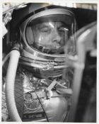 Alan Shepard, the first American in space, awaiting the lift off, Mercury-Redstone 3, 5 May 1961