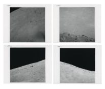 Telephotographs of the moonscape at Taurus-Littrow, Apollo 17, December 1972, EVA 2 and EVA 3