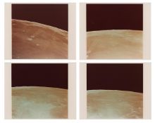 Lunar landscape across Sea of Fertility and Sea of Tranquility (4 views), Apollo 11,16-24 Jul, 1969