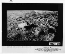 Four rare panoramic views of the Ocean of Storms landing site, Apollo 12, 14-24 Nov 1969