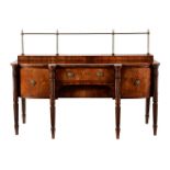 A GEORGE IV MAHOGANY SIDEBOARD