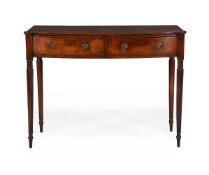 A REGENCY MAHOGANY SIDE TABLE