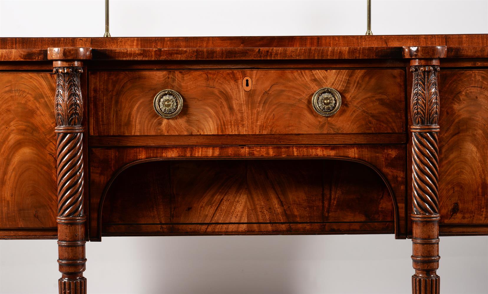 A GEORGE IV MAHOGANY SIDEBOARD - Image 3 of 3