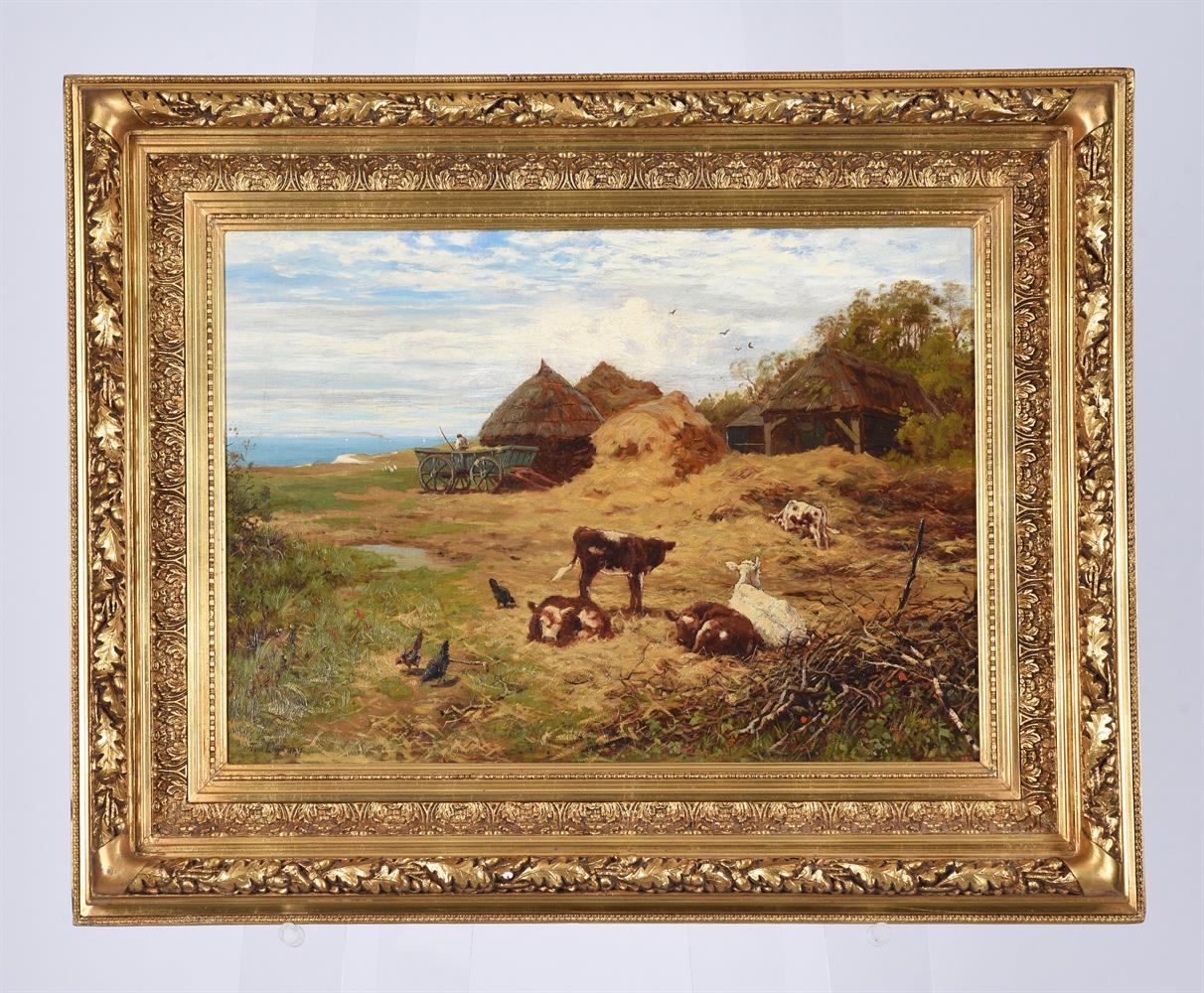 THOMAS LLOYD (BRITISH 1849-1910), SCOTTISH FARMSTEAD - Image 2 of 3