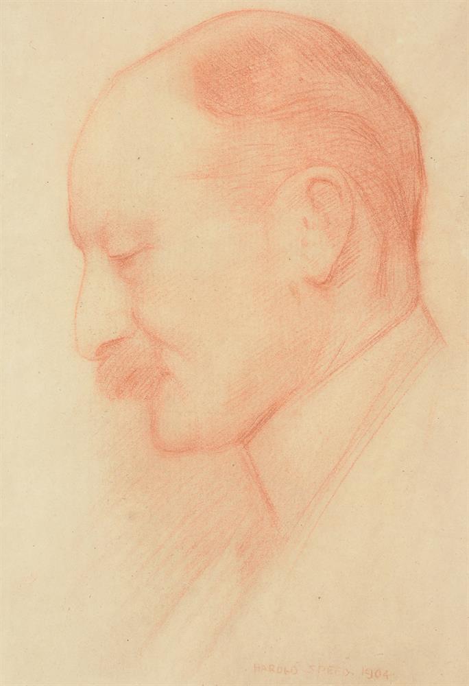 λ HAROLD SPEED (BRITISH 1872-1957), STUDY OF ROBERT BADEN POWELL