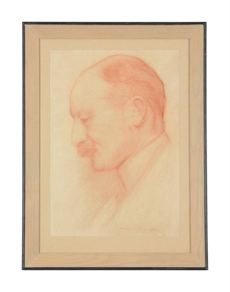 λ HAROLD SPEED (BRITISH 1872-1957), STUDY OF ROBERT BADEN POWELL - Image 2 of 2