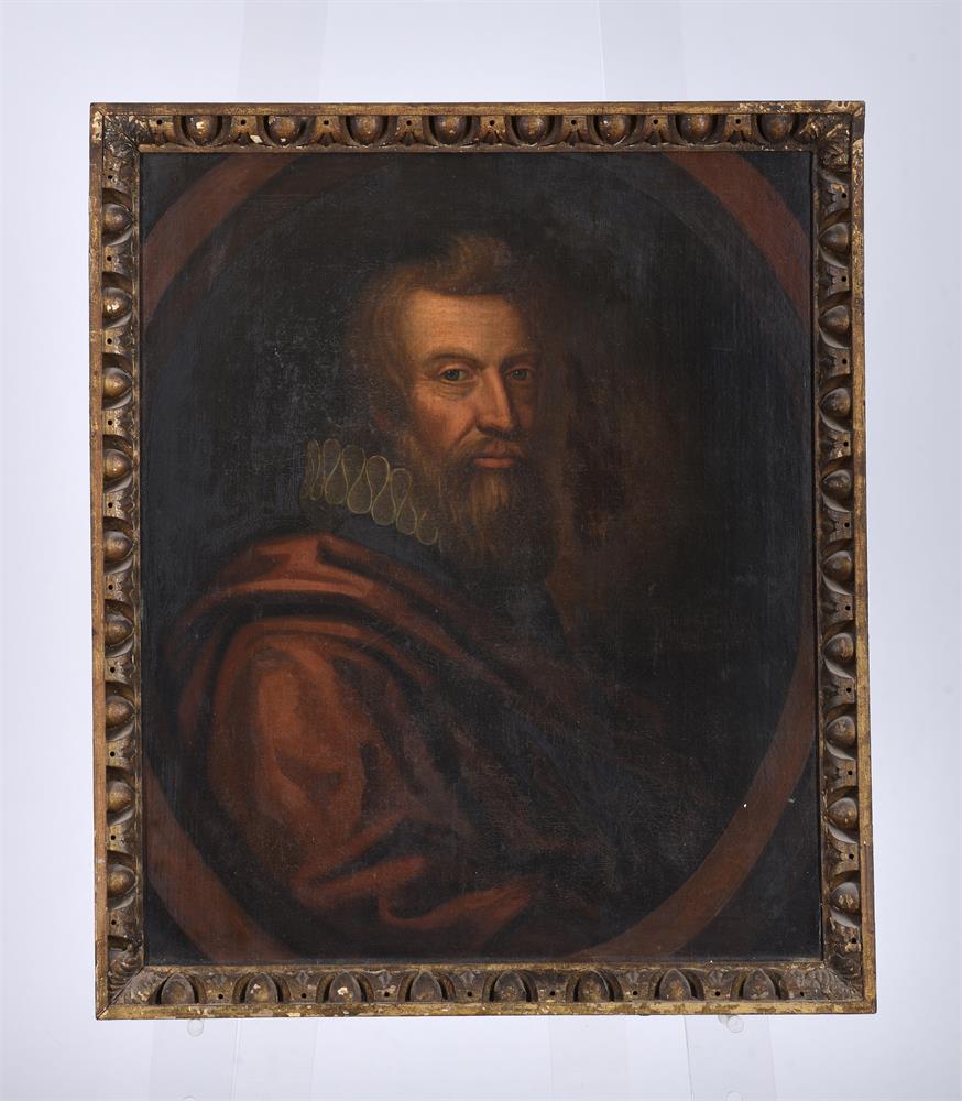 ENGLISH SCHOOL (18TH CENTURY), PORTRAIT OF SIR FRANCIS ENGLEFIELD (C. 1522-1596) - Image 2 of 5