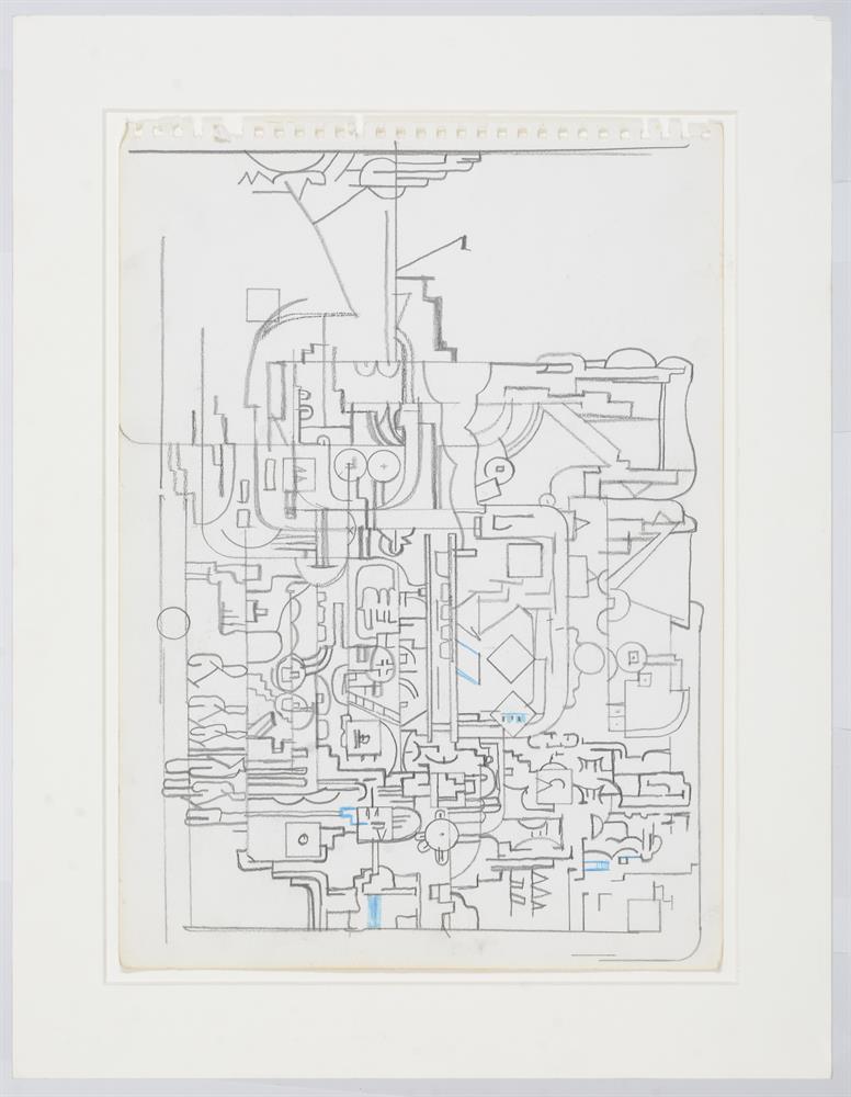 λ EDUARDO PAOLOZZI (SCOTTISH 1924-2005), UNTITLED (ABSTRACT) - Image 2 of 2