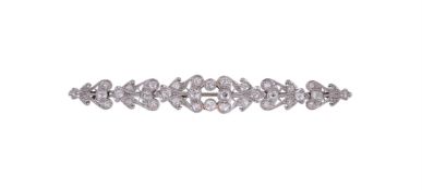 A DIAMOND BROOCH