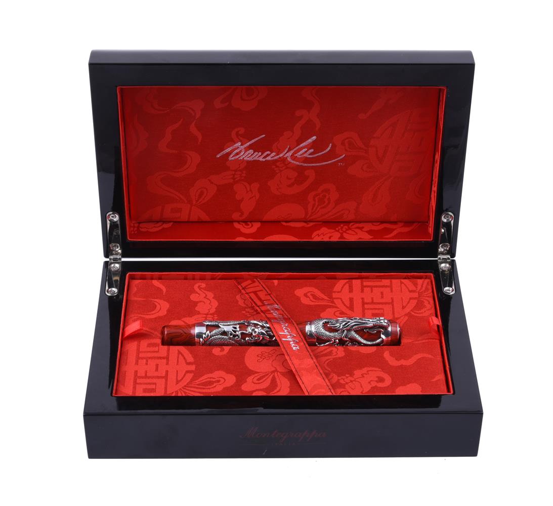 MONTEGRAPPA, ICONS, BRUCE LEE, A LIMITED EDITION FOUNTAIN PEN - Image 3 of 3