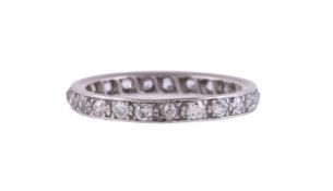 A DIAMOND ETERNITY RING