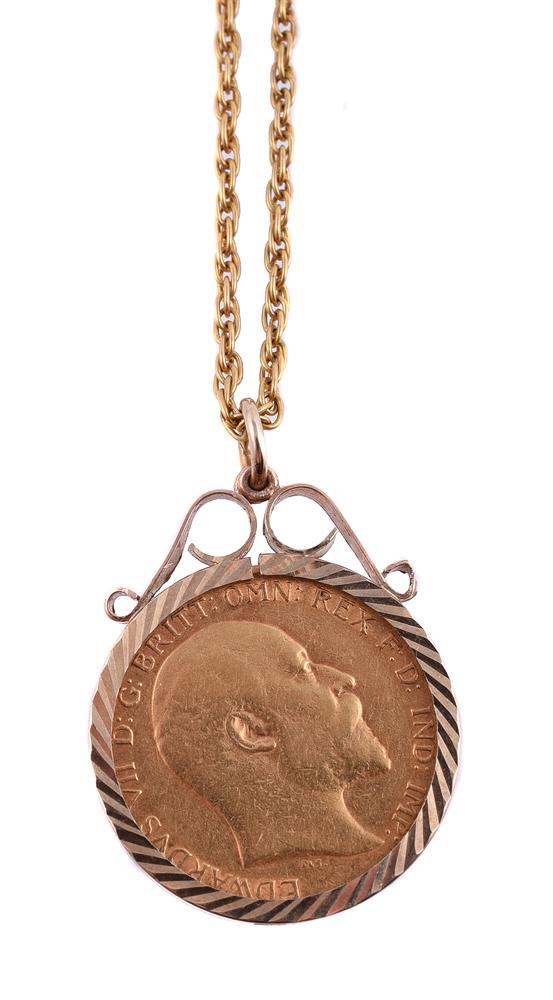 A HALF SOVEREIGN PENDANT - Image 2 of 2