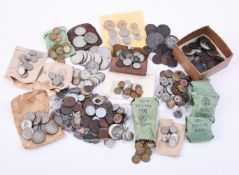 BRITISH AND WORLD COINS, A QUANTITY