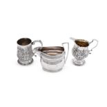 THREE GEORGE III SILVER SMALL ITEMS