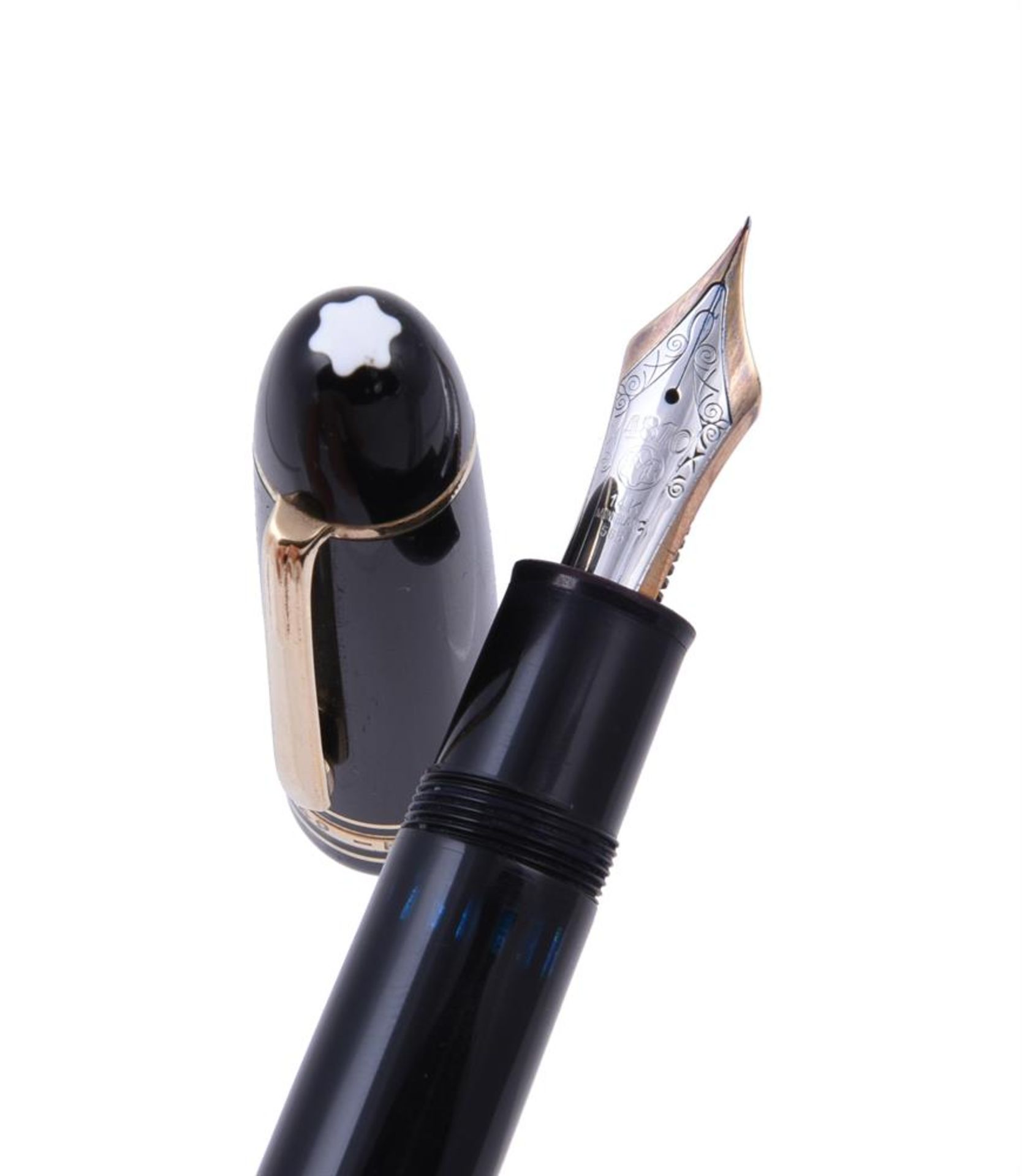 MONTBLANC, 149 MEISTERSTÜCK, A BLACK FOUNTAIN PEN - Image 2 of 2