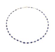 A SAPPHIRE NECKLACE