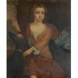 FOLLOWER OF THEODORE HEINS, PORTRAIT OF A BOY AND A DOG