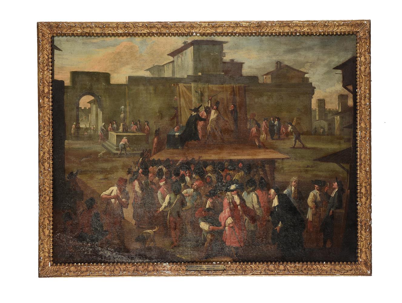 MARCO MARCOLA (ITALIAN C. 1740- 1793), COMICI AMBULANTE - Image 2 of 4